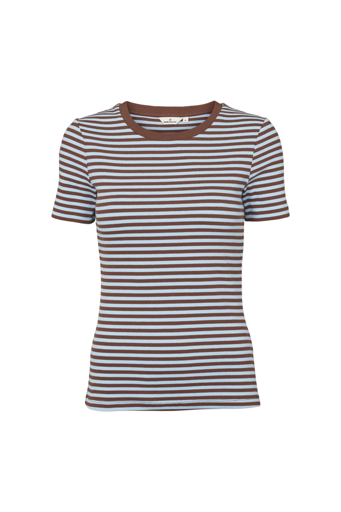 Basic Apparel Ludmilla O-Neck T-shirts 766 Carafe / dutch canal